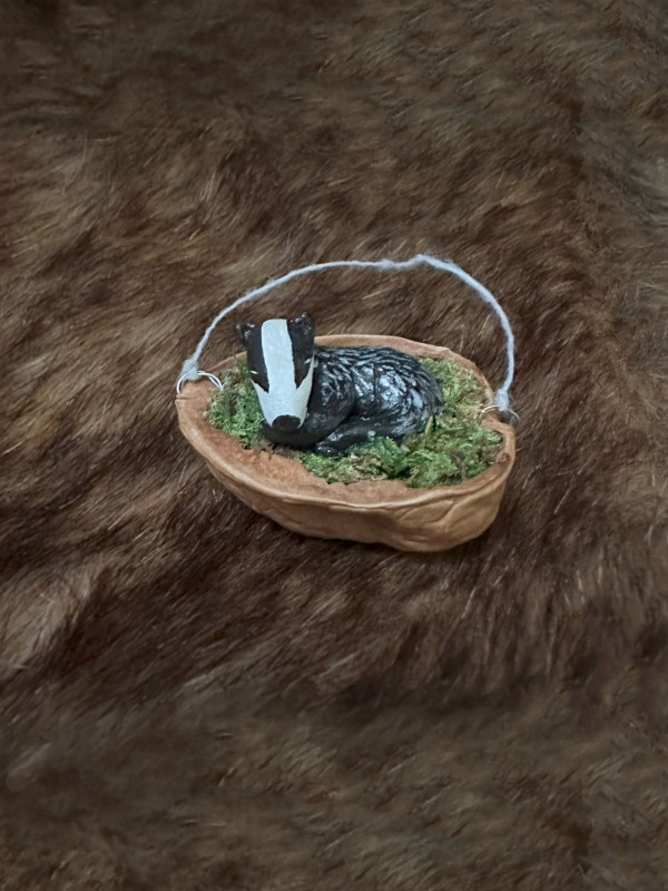 Badger in Walnut