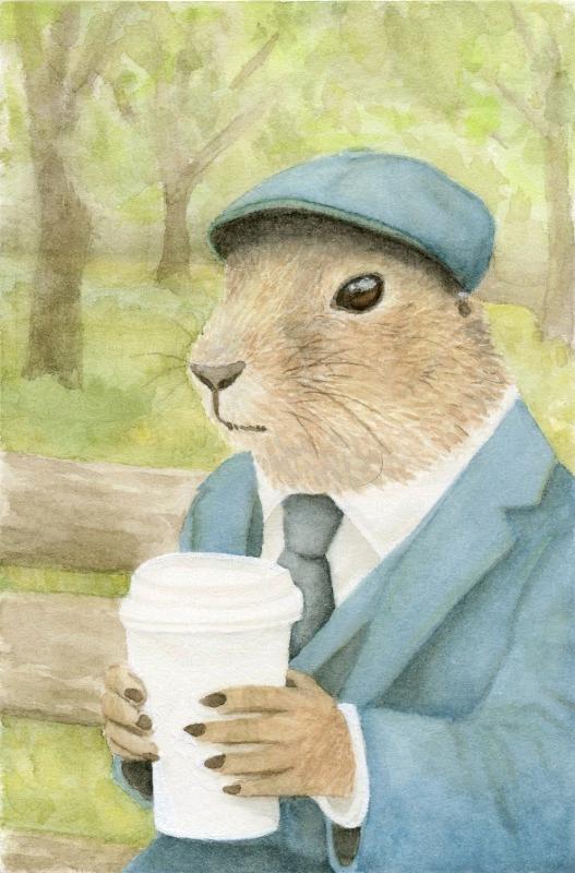 Dapper Prairie Dog