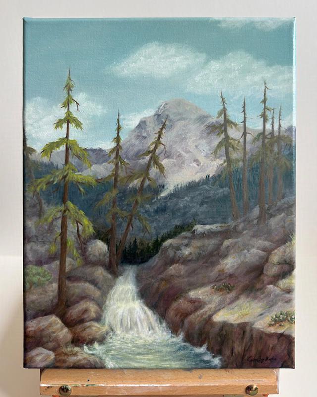 Waters of the Mount of the Holy Cross - Acrylic